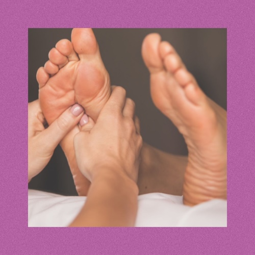 Reflexology foot massage
